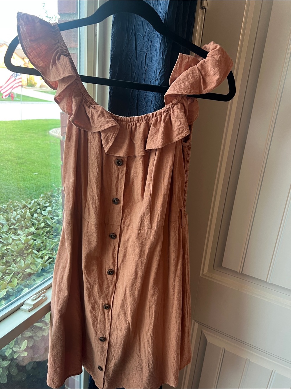 Purple Snow Dusty Peach Mini/midi Dress